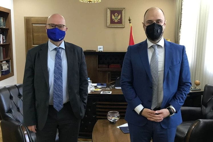 Ministar Radulović i direktor Fondacije KAS