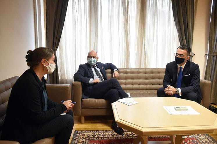 Ministar Leposavić i Piter Lundberg