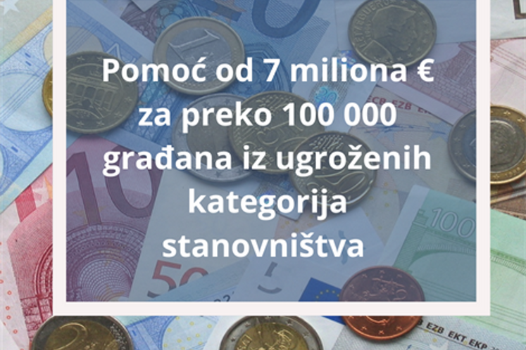 Isplata pomoći za ugrožene kategorije stanovništva