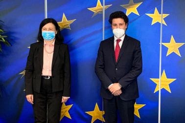 Dritan Abazović - Vera Jurova, potpredsjednica Evropske komisije za vrijednosti i transparentnost