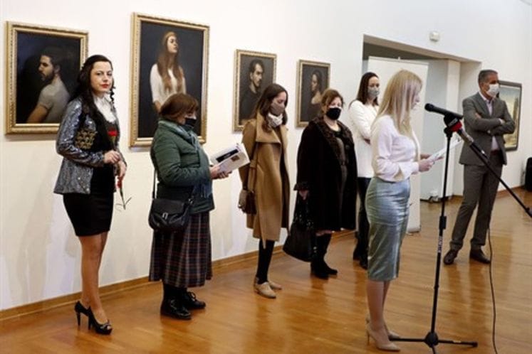 Savjetnica Maida Gorčević otvorila kolektivnu izložbu slika pod nazivom „ Ženski likovni rukopisi”