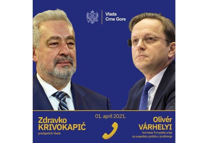 Zdravko Krivokapić - Olivér Várhelyi