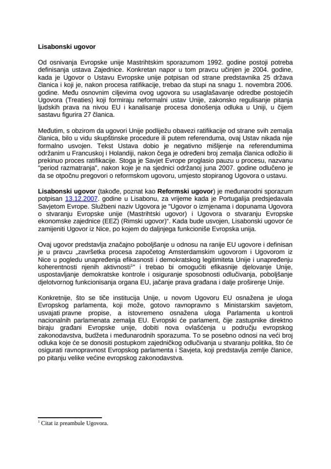 Lisabonski ugovor