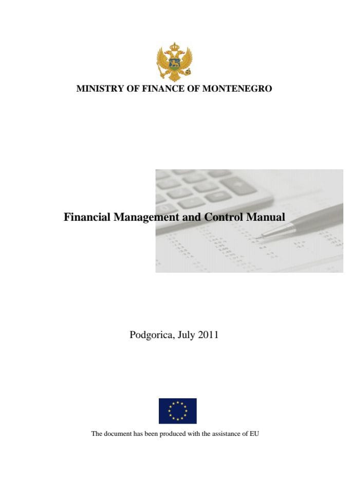 Financial management and control Manual