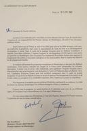 Писмо предсједника Француске Републике Емануела Макрона