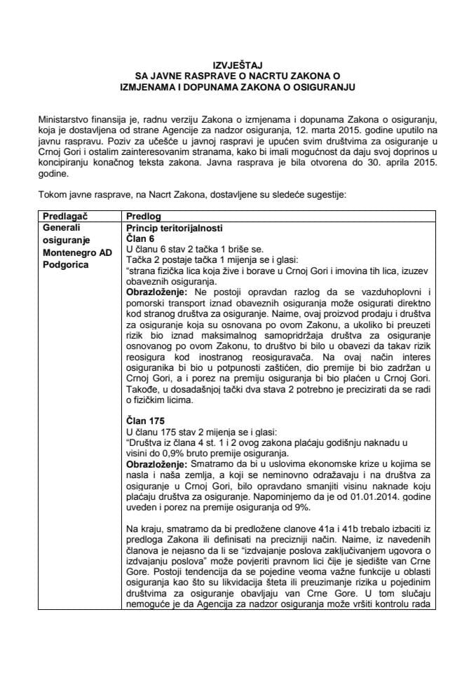 izvjestaj sa javne rasprave 