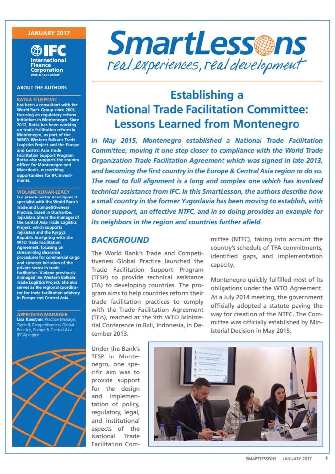 Smart Lesson Montenegro NTFC