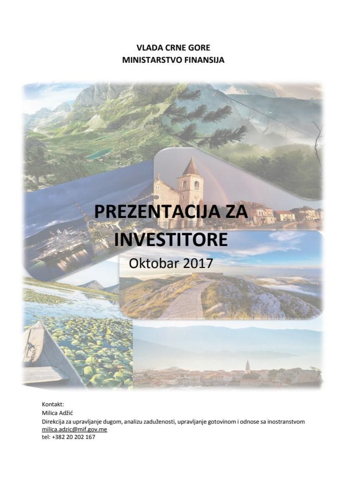 Prezentacija za investitore