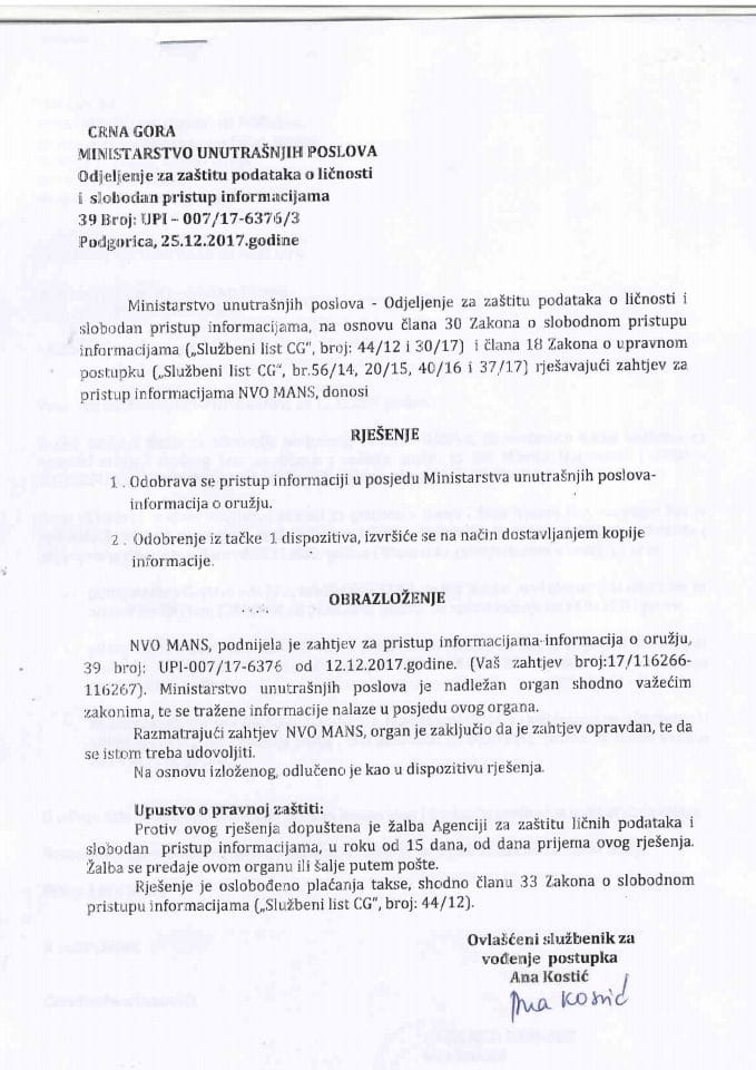 rješenje br 007-17-6376-3