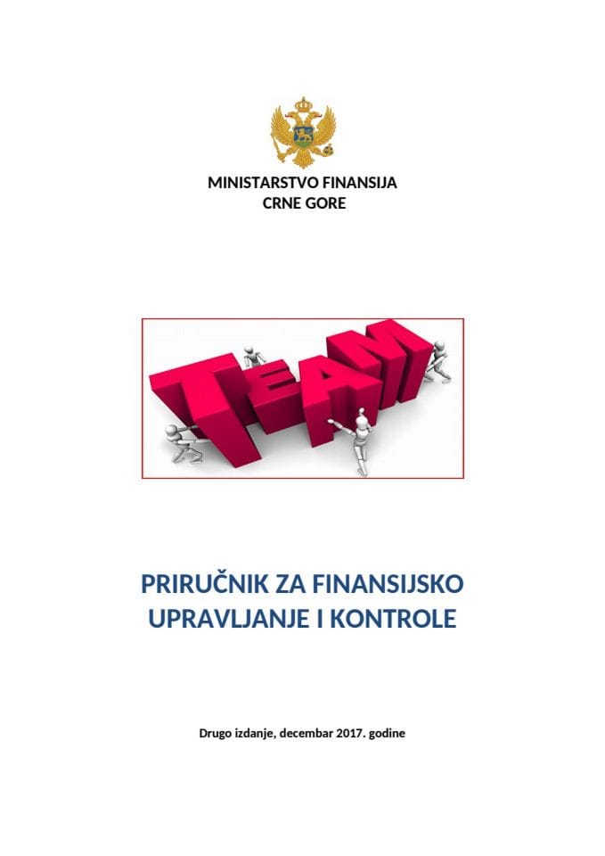 Priručnik za finansijsko upravljanje i kontrole-II izdanje 2017