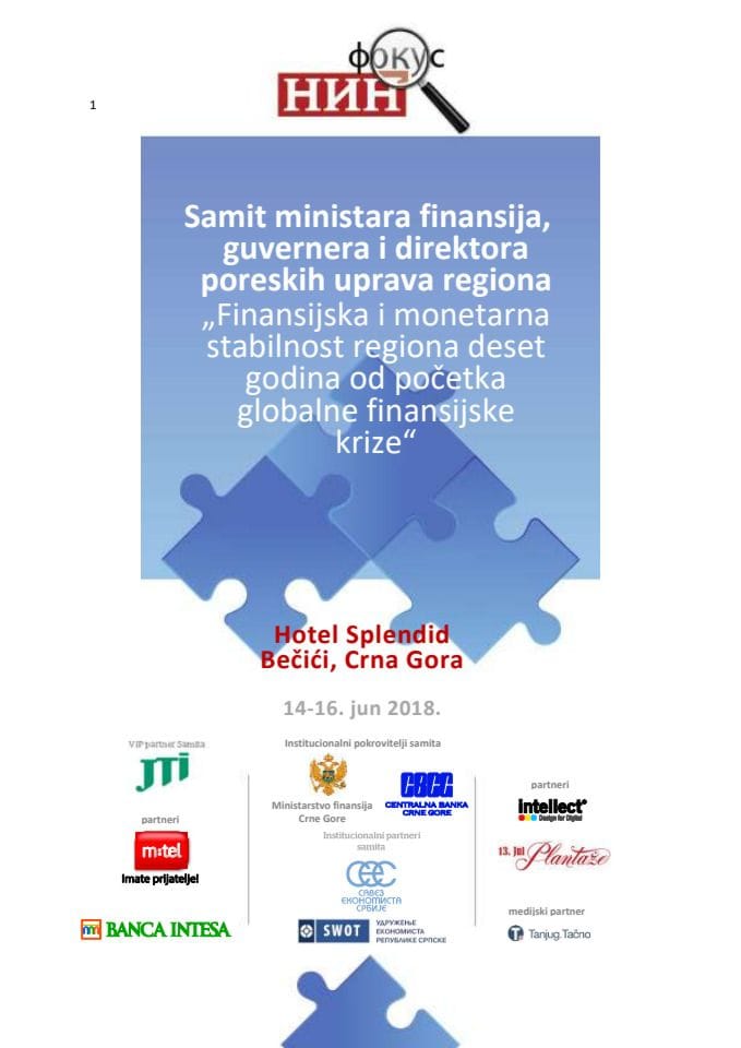 Samit Bečići 2018_Agenda