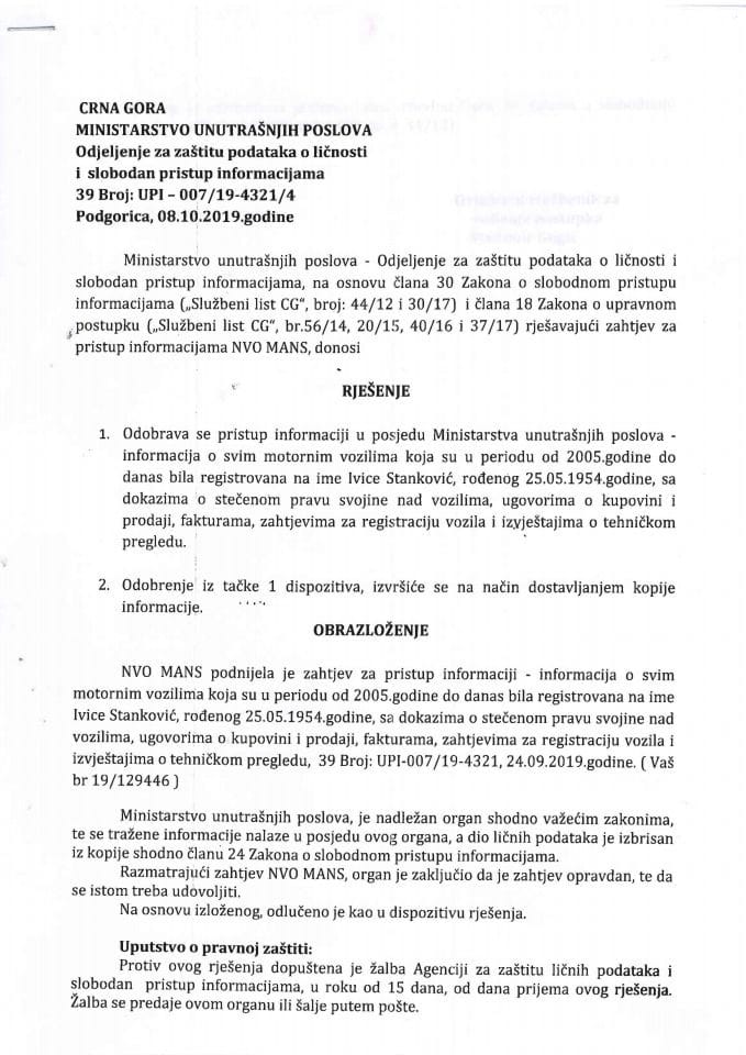 rješenje br 007-19-4321-4