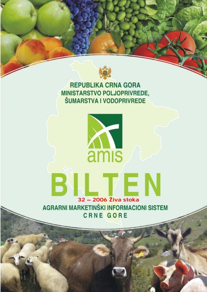 AMIS - BILTEN 32 - Živa stoka 