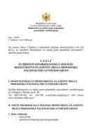 Vodič za pristup informacijama u posjedu Ministarstva Vodič za pristup informacijama u posjedu Ministarstva