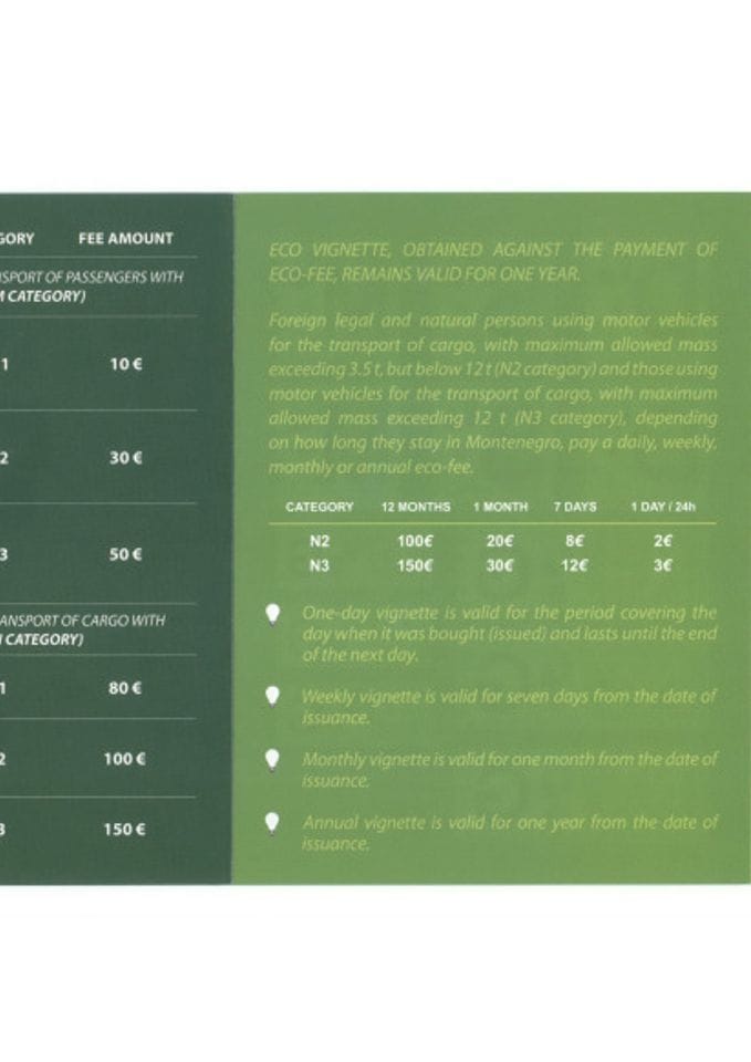 Eco tax