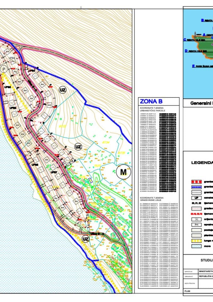 DSL VALDANOS - PARCELACIJA I UTU zona B