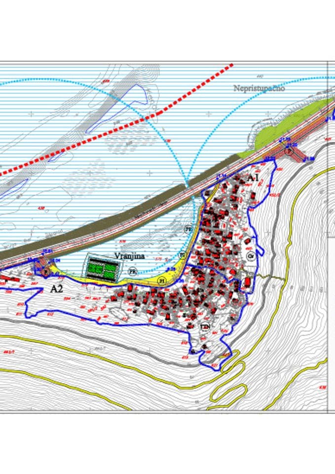 DSL Vranjina sa Lesandrom - REGULACIJA I UTU A1 A2 B
