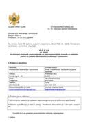 Poziv na otvoreni postupak javne nabavke za izbor najpovoljnije ponude za nabavku goriva