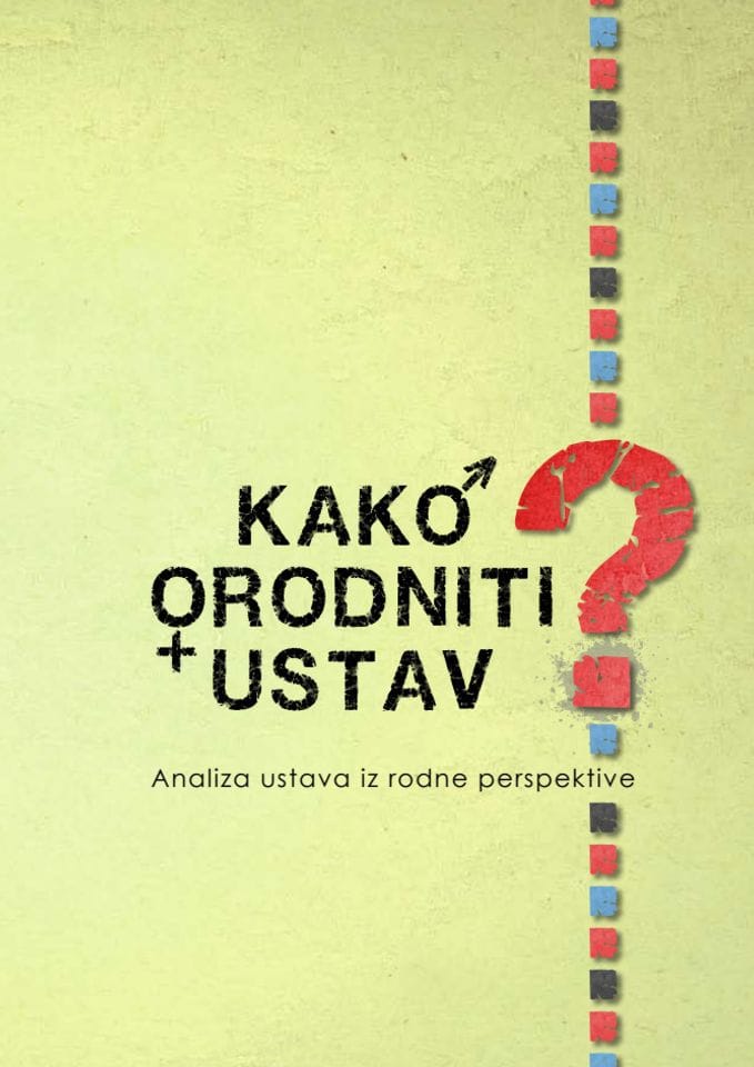 kako orodniti ustav