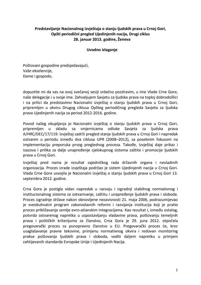 Govor Šefa delegacije final