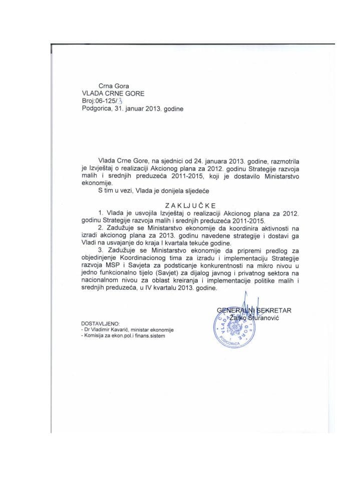 Zaključak-Strategija MSP