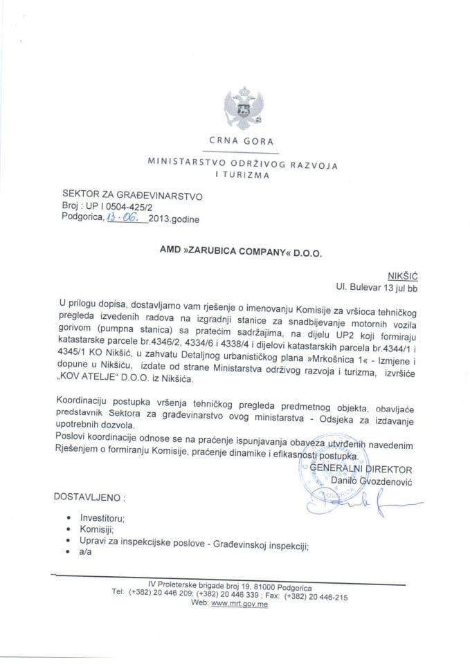 0504-425-2 AMD Zarubica company doo