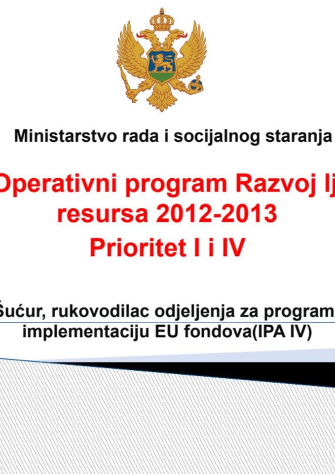 Ивана Шућур руководилац Одјељења за_програмирање и имплементацију ЕУ фондова