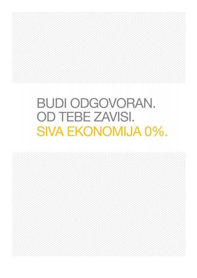 Budi odgovoran - Lista predloga projekata