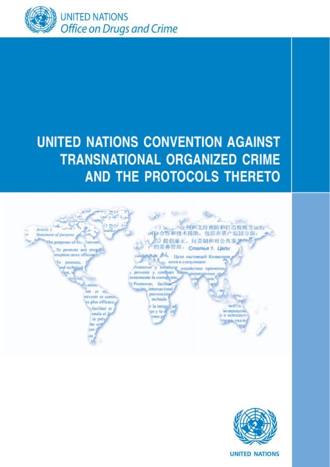 UN Convention against transnacional organized crime