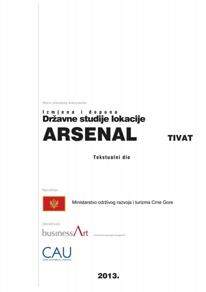 Tekstualni dio Arsenal