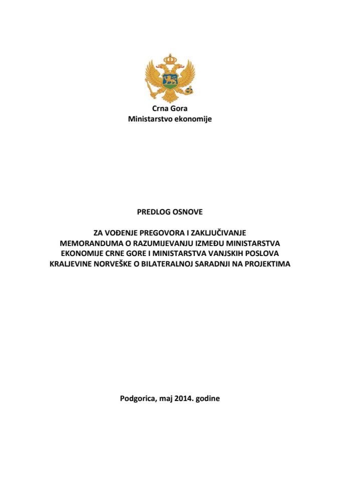 Predlog osnove norveska