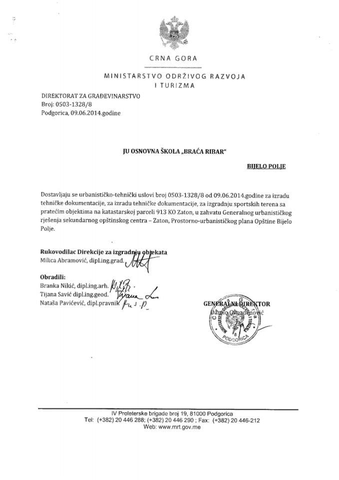 0503_1328_8 JU osnovna skola Braca Ribar Bijelo Polje