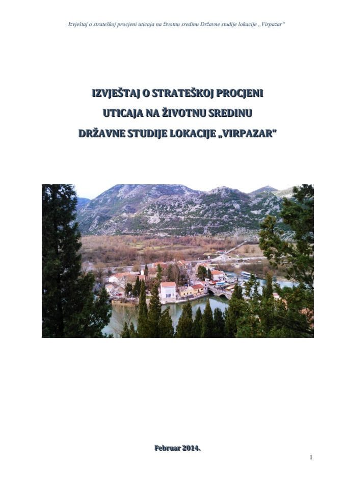 Извјештај о СПУ - Вирпазар ДСЛ