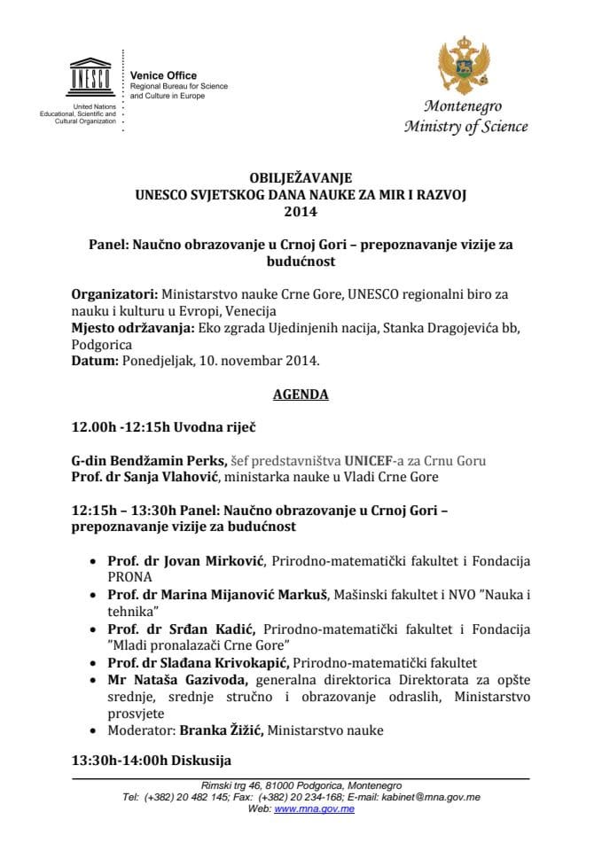 Agenda WSDPD 2014