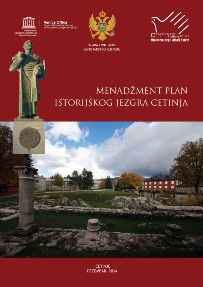 Менадзмент план историјског језгра Цетиња