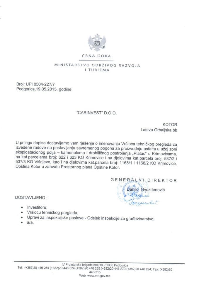 UPI 0504_227_2 Carinvest doo