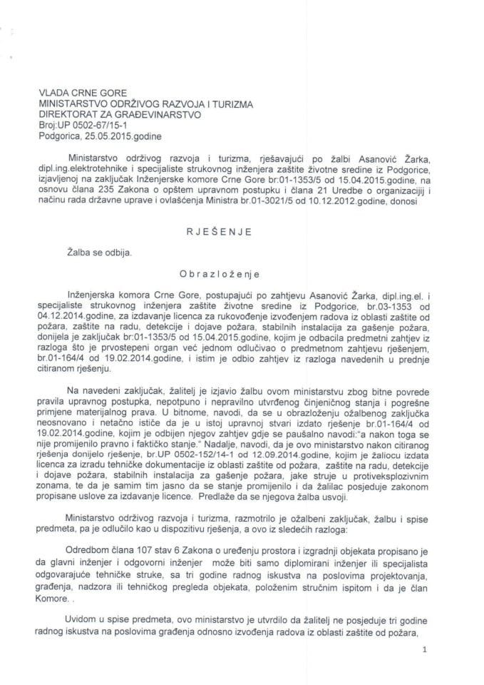 UP I 0502_67_15_1 Asanovic Zarko