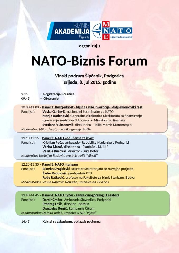 NATO-biznis program konferencije