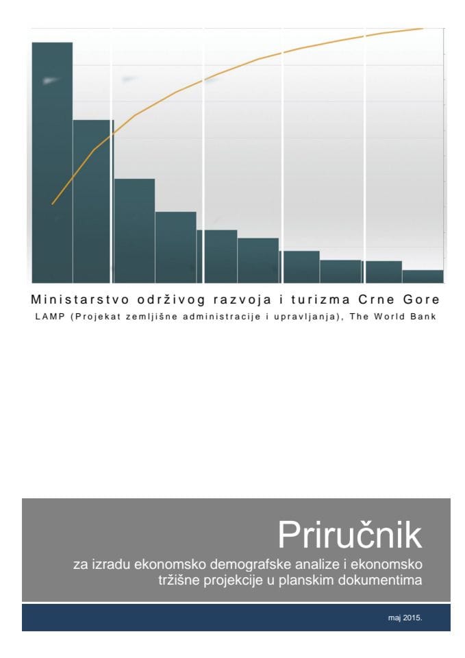 Priručnik za izradu ekonomsko demografske analize i ekonomsko tržisne projekcije u planskim dokumentima