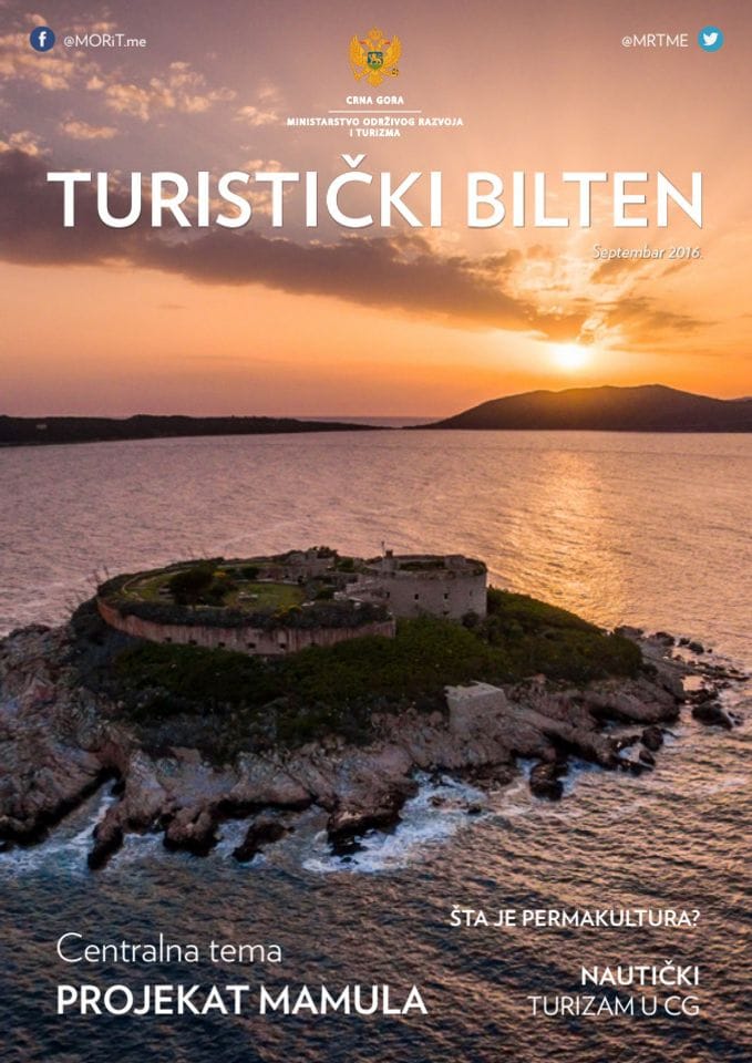 Turistički bilten, septembar 2016