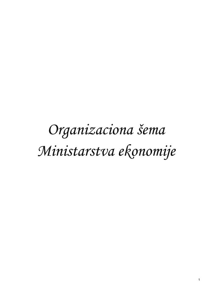 Organizaciona šema