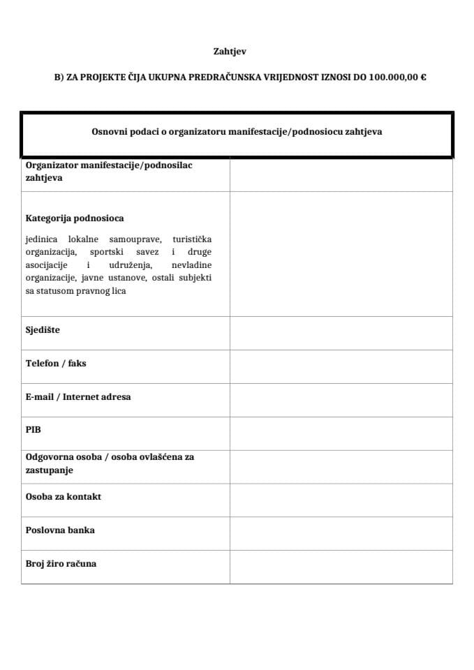 Obrazac zahtjeva-Mjera IV B