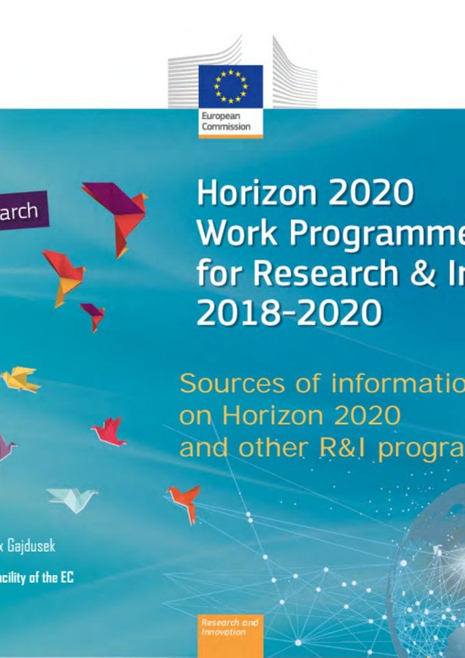 Module 3 Sources-of Information on H2020 and other EU R&I programmes