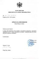 Izvjestaj o sprovedenim postupcima i ugovorenim nabavkama za 2017. Izvjestaj o sprovedenim postupcima i ugovorenim nabavkama za 2017.