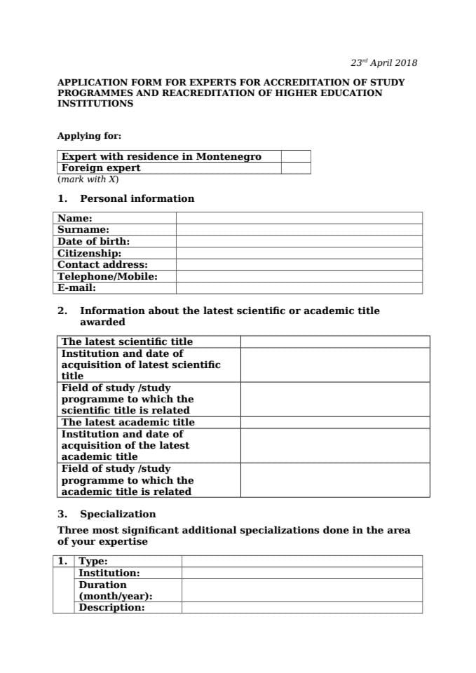 3_Application Form_List of Experts_Apr18