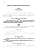 Nacrt  Zakona o životnom partnerstvu lica istog pola