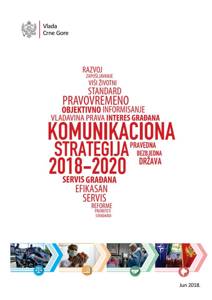 Предлог комуникационе стратегије Владе Црне Горе за период 2018-2020. године
