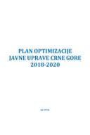 Plan optimizacije javne uprave 2018-2020
