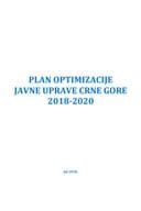 Plan optimizacije javne uprave 2018-2020