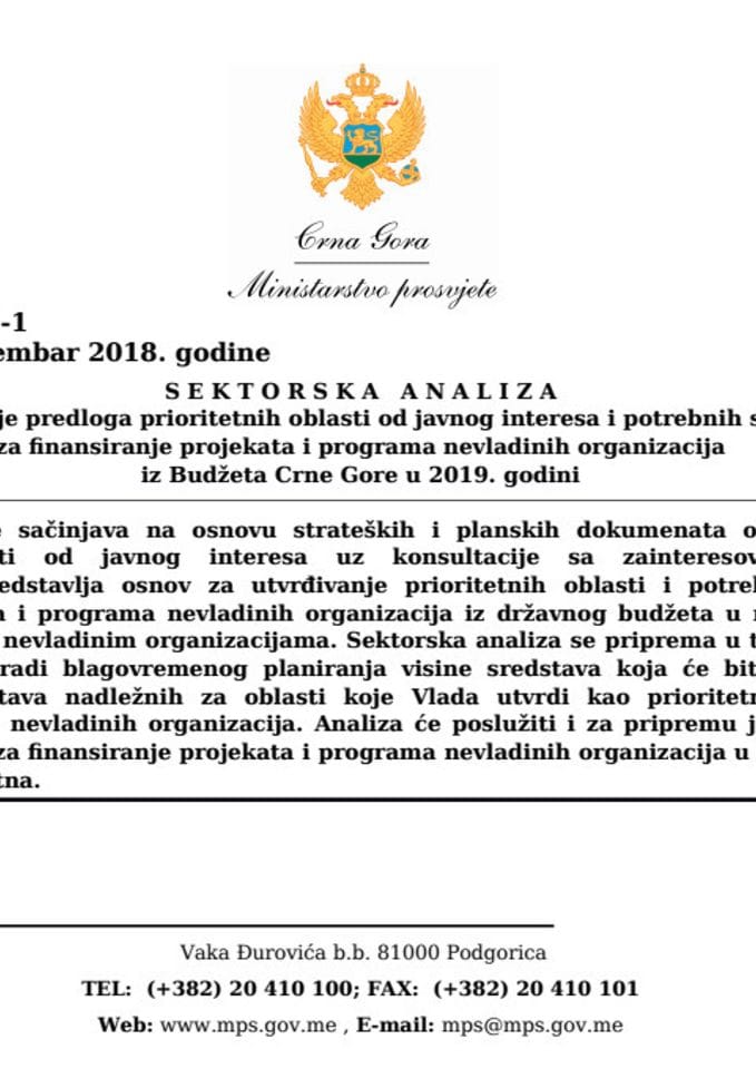 SEKTORSKA za darovite ucenike